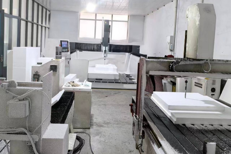 模具毛坯白模雕刻车间
